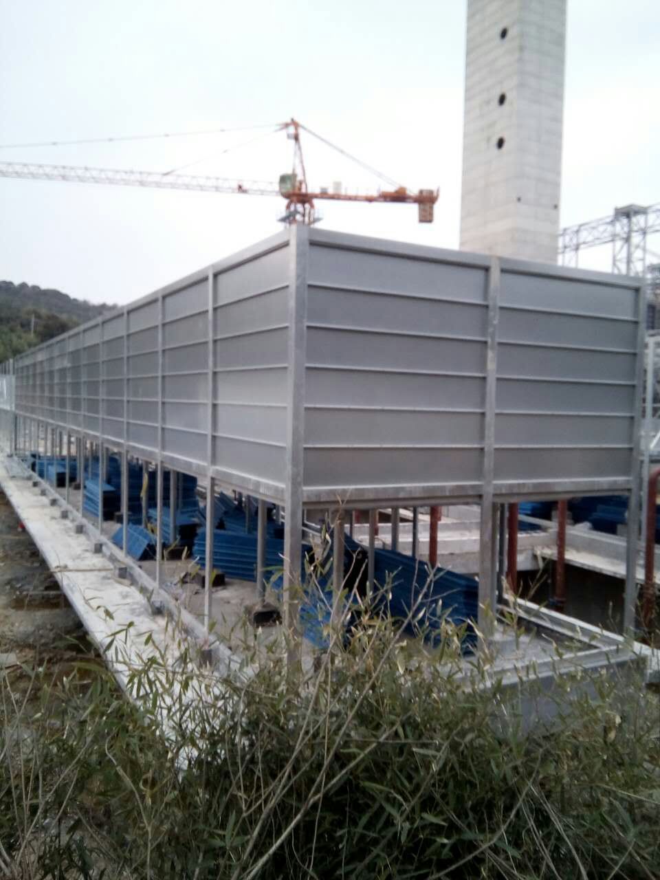 寧波鄞州垃圾發電站現場